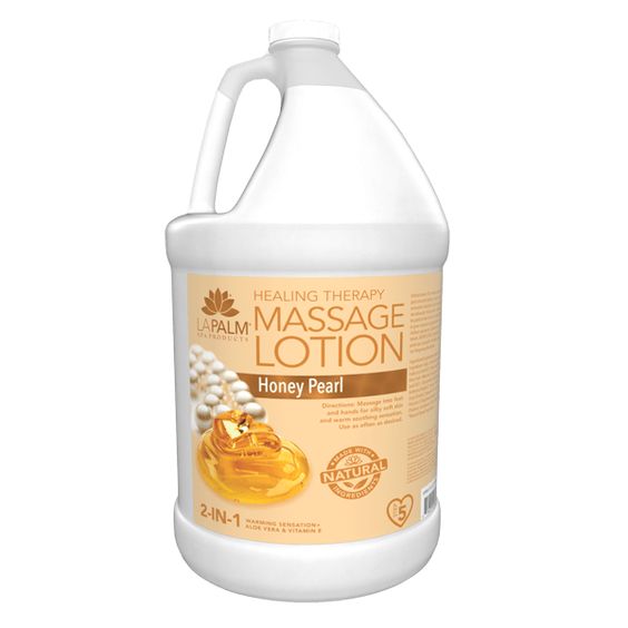 Lapalm Healing Therapy Massage Lotion Honey Pearl